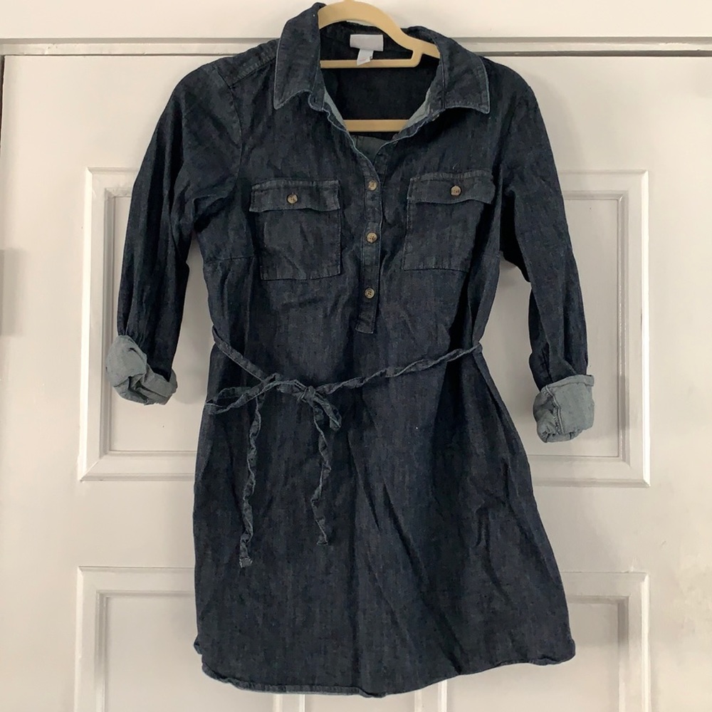 Maternity denim top